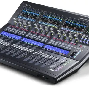 Expédié Aujourd'hui Tascam SONICVIEW 24 Console numérique 3 écrans 44 in/24 bus - 16 In Micro/ligne