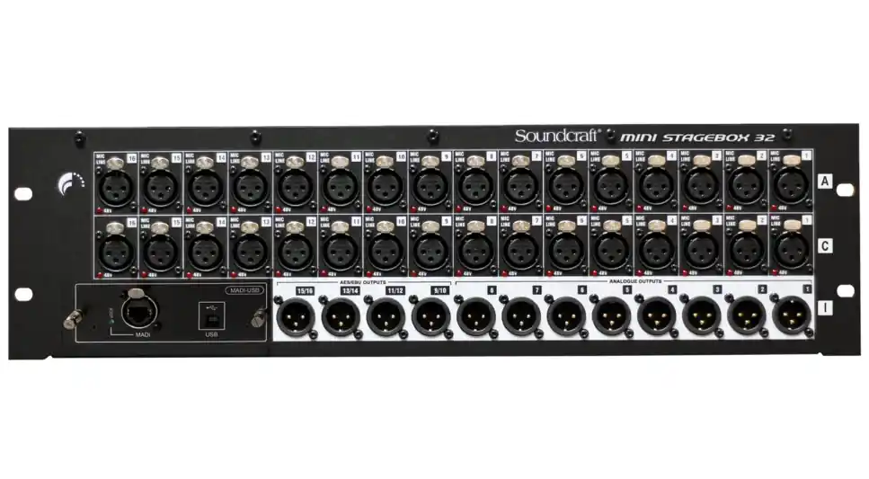 Soundcraft Mini Stage Box 32 in/8 out - CAT5 Offre Spéciale