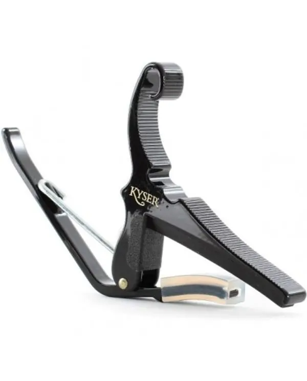 KYSER KG12B "QUICK CHANGE" CAPODASTRE GUITARE FOLK 12 CORDES NOIR Authentique