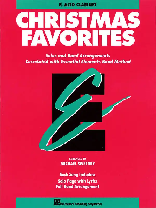 Produit De Marque Hal Leonard Essential Elements Christmas Favorites - Sweeney - Alto Clarinet - Book