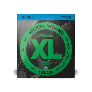 D‘ADDARIO EXL220 JEU DE CORDE BASSE SUPER LIGHT LONG SCALE 40-95 Paiement Sécurisé