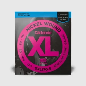 D‘ADDARIO EXL170-5 JEU BASSE 5 CORDES 45-130 Meilleur Prix