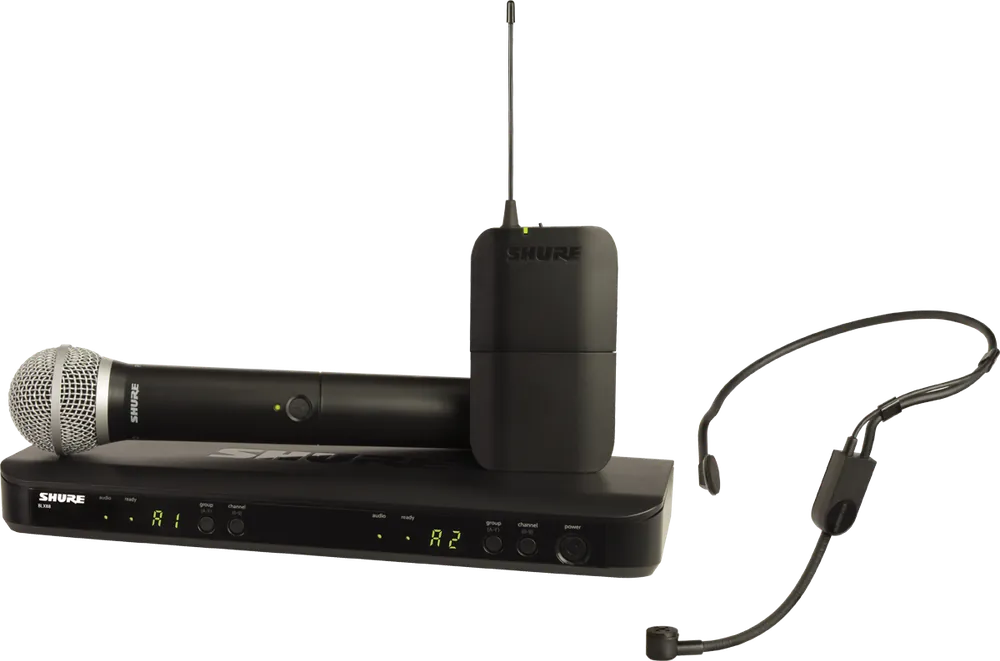 Shure BLX1288E-PGA31-M17 Système Serre-tête PGA31 / Main PG58 Expédition Rapide