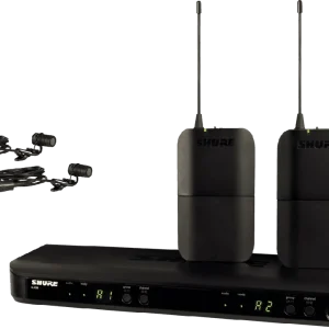Shure BLX188E-W85-M17 Système double cravate cardio WL185 Réduction