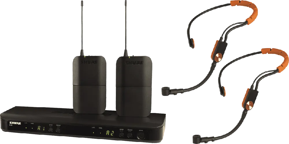Shure BLX188E-SM31-M17 Système double serre-tête Fitness SM31FH Soldes