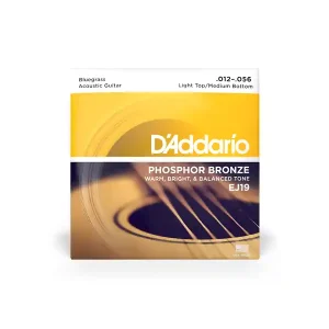 Solde D‘ADDARIO EJ19 PHOSPHORE BRONZE JEU CORDES FOLK MEDIUM 12-56