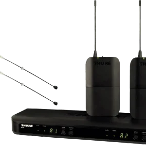 Shure BLX188E-MX53-M17 Système double tour d‘oreille omni MX153 Satisfait Ou Remboursé