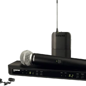 Petit Prix Shure BLX1288E-W85-M17 Système Cravate WL185 / Main SM58