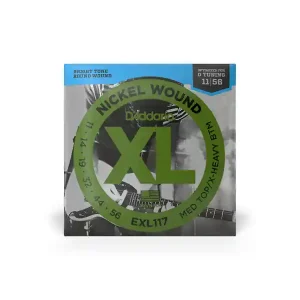 D‘ADDARIO EXL117 JEU CORDES GUIT ELECTRIQUE 11-56 Nouveauté