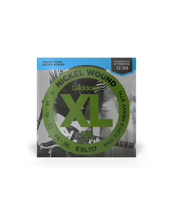 D‘ADDARIO EXL117 JEU CORDES GUIT ELECTRIQUE 11-56 Nouveauté