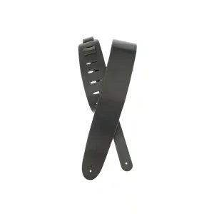 D‘ADDARIO 25BL00 SANGLE GUITARE EN CUIR NOIRE Vente Directe