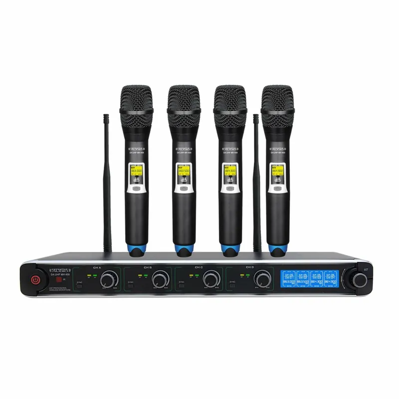 Prix Cassé Definitive Audio MH 400 Micro quadruple UHF