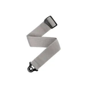 D‘ADDARIO PWSAL405 "AUTO LOCK" COURROIE GUITARE POLYPROPYLENE GRISE Satisfait Ou Remboursé
