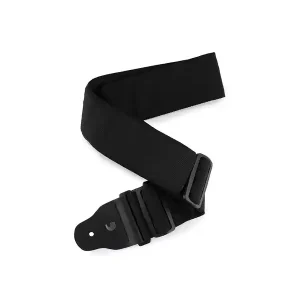 Commander Vite D‘ADDARIO 74T000 COURROIE BASSE NYLON AVEC COUSSIN INTERNE - NOIR