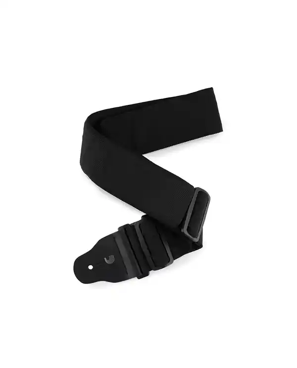 Commander Vite D‘ADDARIO 74T000 COURROIE BASSE NYLON AVEC COUSSIN INTERNE - NOIR