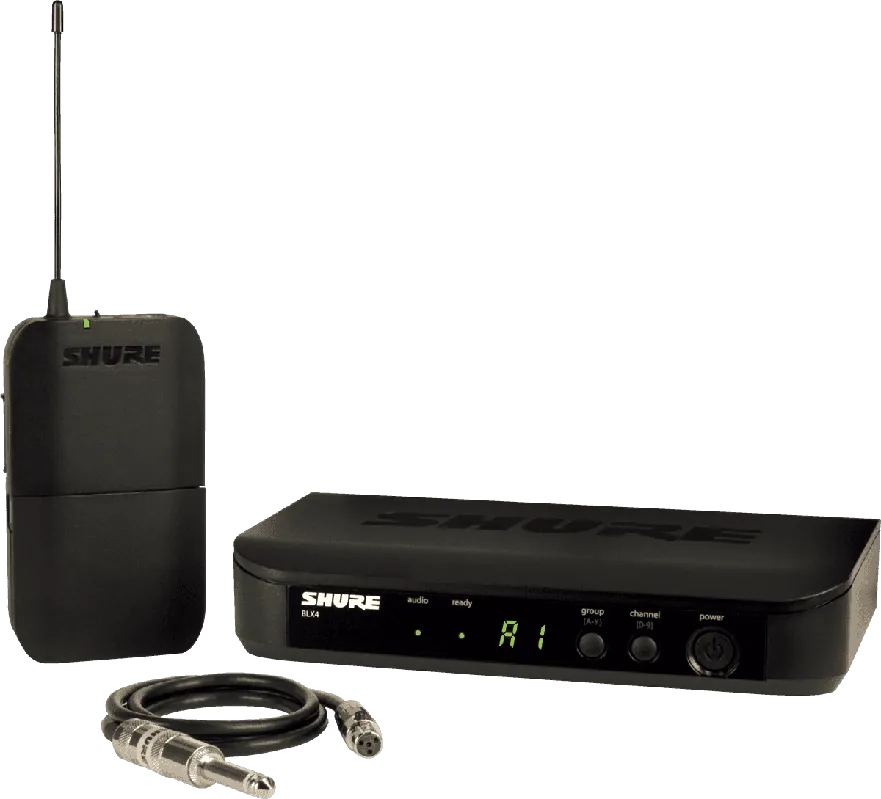 Prix Réduit Shure BLX14E-H8E Système complet simple HF guitare H8E