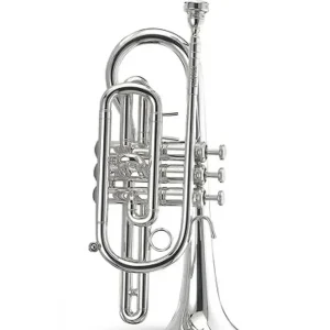 STOMVI 5064 "S1" CORNET SIB ARGENTEE étui & emb Produit De Marque