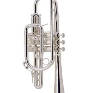 Marque Bach 181SML Stradivarius Series Bb Cornet - Silver-Plated
