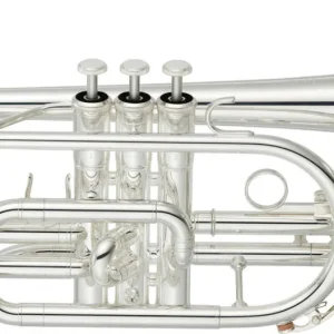 Prix Réduit Yamaha Band Student .463 Bore Bb Cornet - Silver-Plated