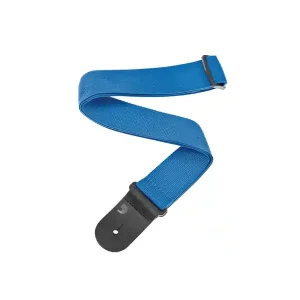 D‘ADDARIO PWS102 COURROIE POUR GUITARE POLYPROPYLENE - BLEUE Populaire