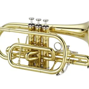 Jupiter JCR700UA Bb Cornet with American-Style Mouthpiece and Hardshell Case - Lacquer Seulement Aujourd'hui