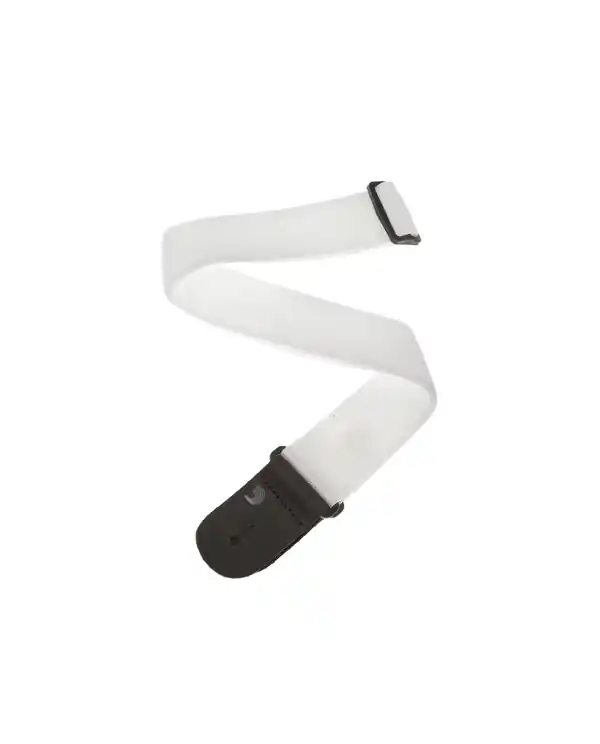 D‘ADDARIO PWS108 COURROIE POUR GUITARE POLYPROPYLENE - BLANCHE Quantité Limitée