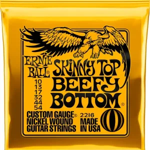 ERNIE BALL 2216 SKINNY TOP BEEFY BOTTOM JEU CORDES GUIT. ELEC. 10-44 Expédition Rapide