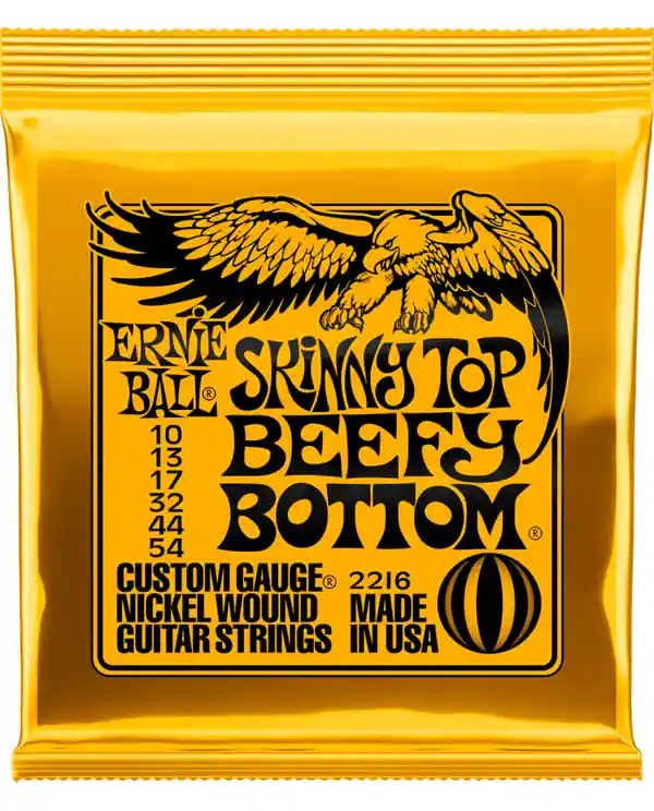 ERNIE BALL 2216 SKINNY TOP BEEFY BOTTOM JEU CORDES GUIT. ELEC. 10-44 Expédition Rapide