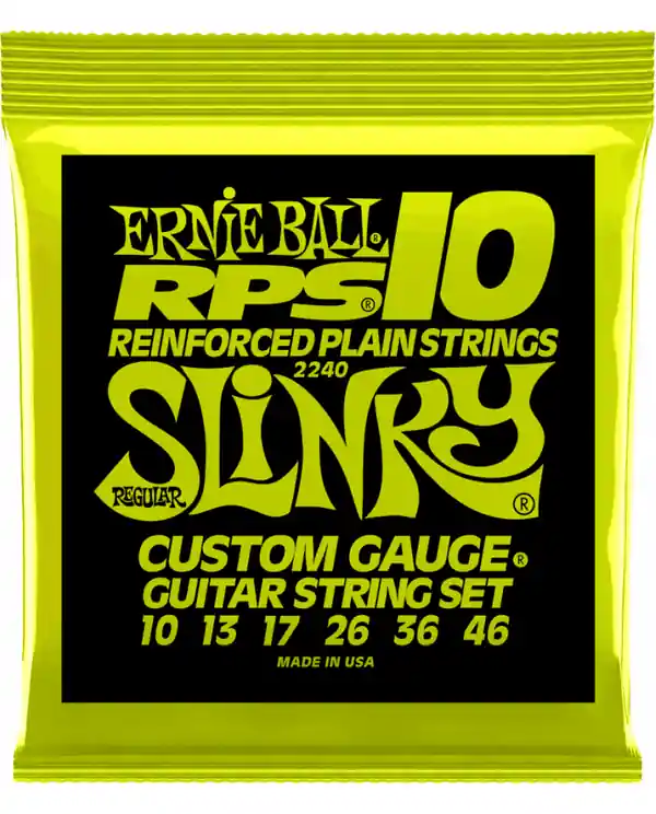 Pas Cher ERNIE BALL 2240 RPS REGULAR SLINKY JEU CORDES GUIT. ELECTRIQUE 10-46