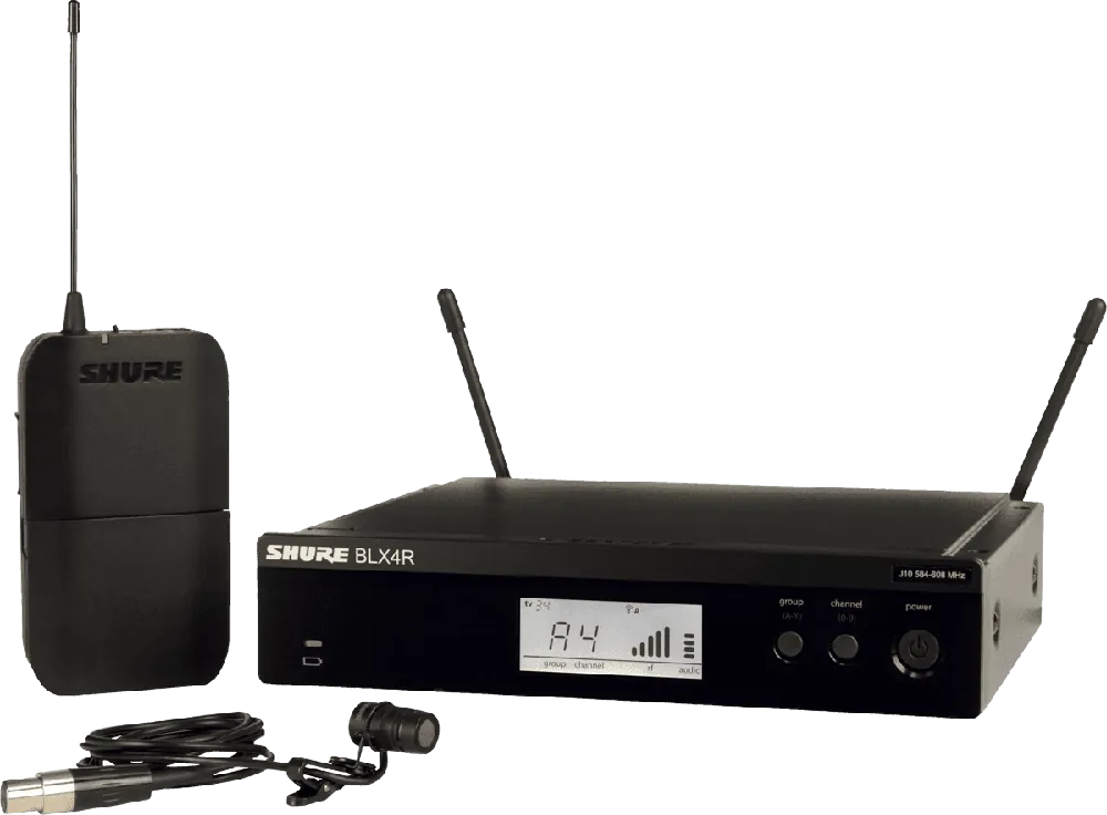 Shure BLX14RE-W85-M17 Système cravate cardio WL185 rackable Promotion Saisonnière