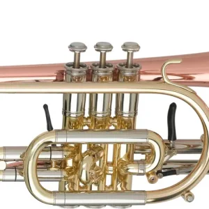 Satisfait Ou Remboursé Getzen Custom Bb Cornet with Copper Brass Bell - Lacquer