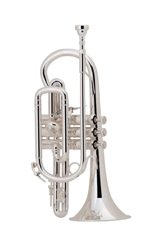 Bach 184SML Stradivarius Series Bb Cornet - Silver-Plated Populaire