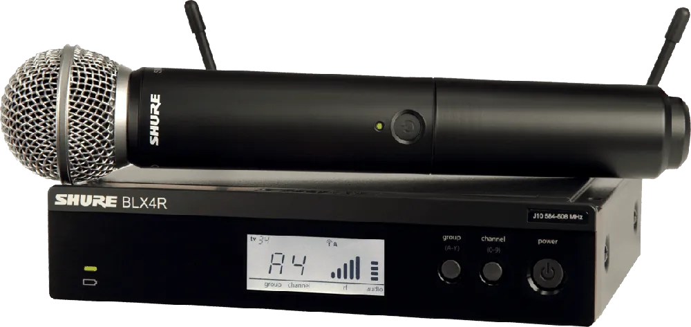 Soldes Shure BLX24RE-SM58-M17 Système émetteur main SM58 rackable