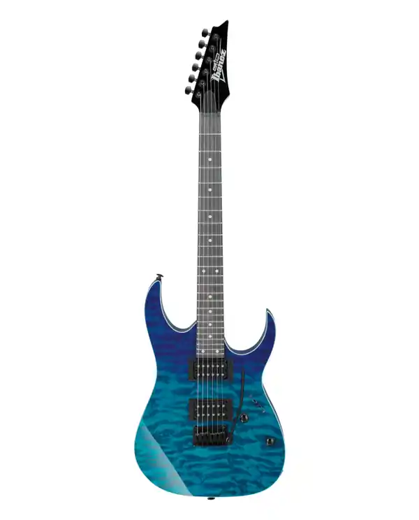 IBANEZ GRG120QASP-BGD "RG GIO" GUITARE ELECTRIQUE BLUE GRADATION Prix Bas