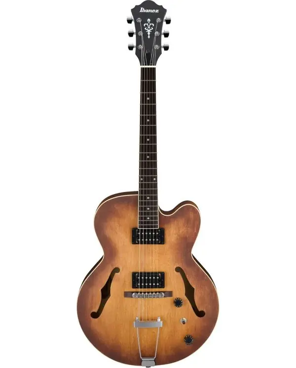 Satisfait Ou Remboursé IBANEZ AF55-TF "ARTCORE" GUITARE ELECTRIQUE HOLLOW BODY TOBACCO FLAT