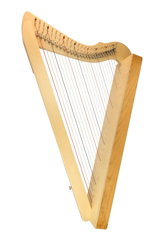 Super Prix Harpsicle Fullsicle - 26 String - Full Levers - Special Edition Maple/Cherry