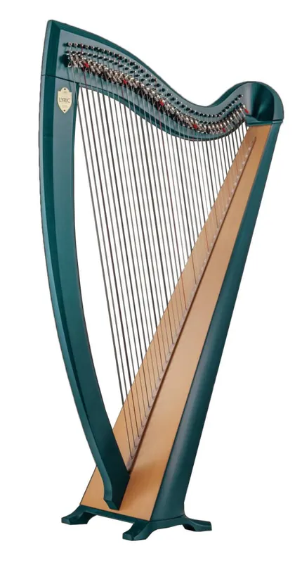Soldes Lyon & Healy 38-String Lyric Harp - Teal