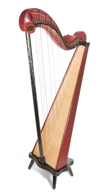 Meilleur Prix Dusty Strings Serrana 34-String Harp with Full Loveland Levers and Stand