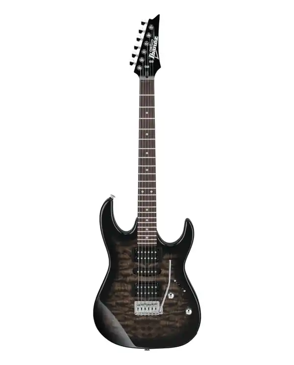 IBANEZ GRX70QA-TKS "RG GIO" GUITARE ELECTRIQUE TRANS BLACK SUNBURST Meilleur Prix