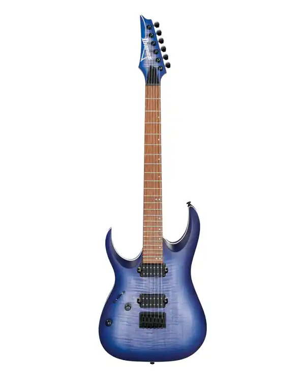 Haute Qualité IBANEZ RGA42FML-BLF GUITARE ELECTRIQUE GAUCHER BLUE LAGOON BURST FLAT