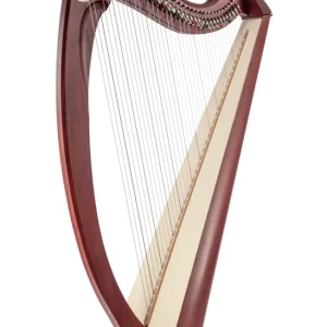 Bon Marché Salvi Harps Una Professional Lever Harp, 38 String - Mahogany