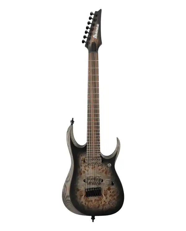 IBANEZ RGD71ALPA-CKF "AXION LABEL" GUITARE ELEC 7 CORDES CHARCOAL Dernière Chance