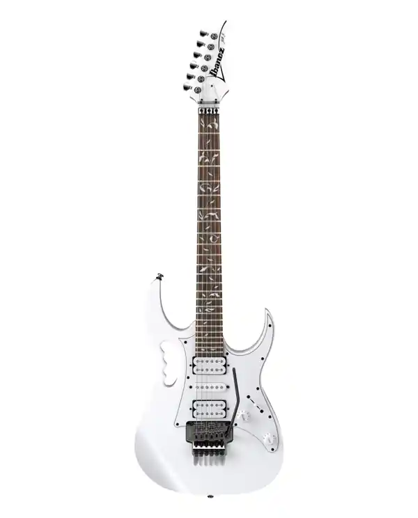 IBANEZ JEMJR-WH "STEVE VAI" GUITARE ELECTRIQUE WHITE Pas Cher