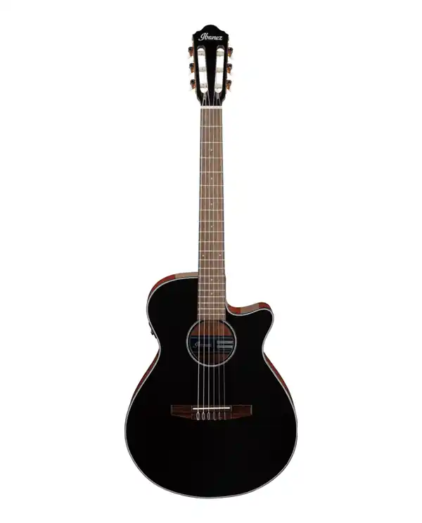 Commande En Gros IBANEZ AEG50N-BKH GUITARE CLASSIQUE ELECTRO BLACK GLOSS
