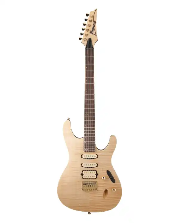 IBANEZ SEW761FM-NTF "S" GUITARE ELECTRIQUE NATURAL FLAT Jusqu'à Épuisement Des Stocks
