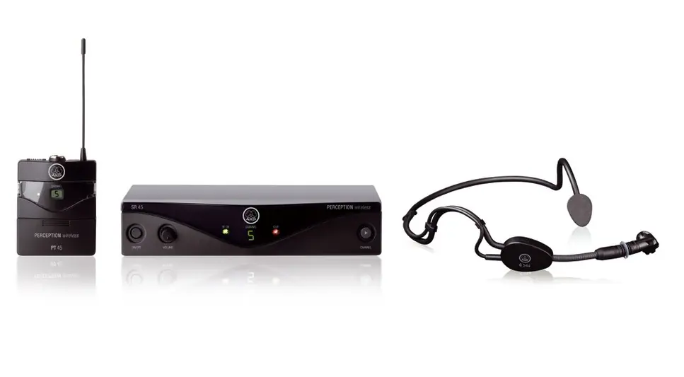 Populaire AKG Système sans fil avec micro serre-tête C544L, Bande A