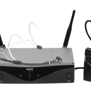 AKG Système sans fil avec micro serre-tête C555L, Bande U2 Prix Bas