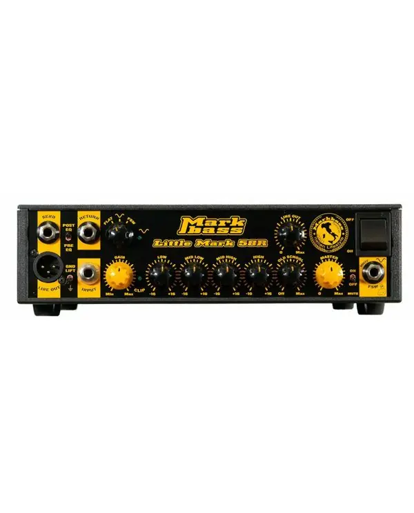 Prix Choc MARKBASS LITTLE MARK 58R TÊTE D‘AMPLI BASSE ELECTRIQUE 500W
