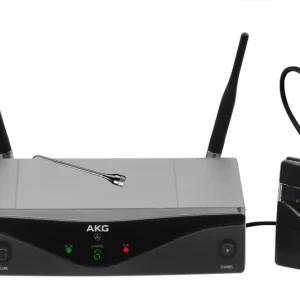 AKG Système sans fil avec microphone cravate C417L, Bande U1 Réduction