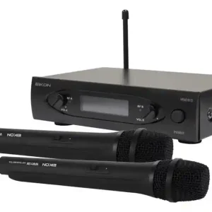 PROEL WM101D 2 Microphones UHF sans fil professionnel Produit De Marque